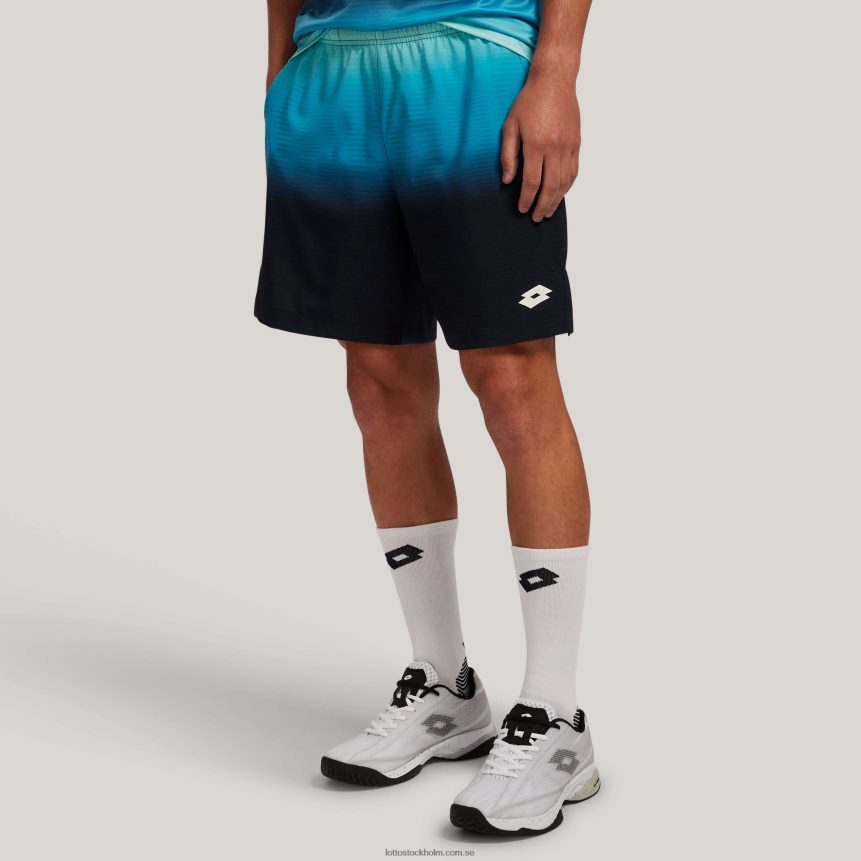 män flerfärgade topp tio 7\'\' shorts Lotto blå atoll/marinblå D8R6841270