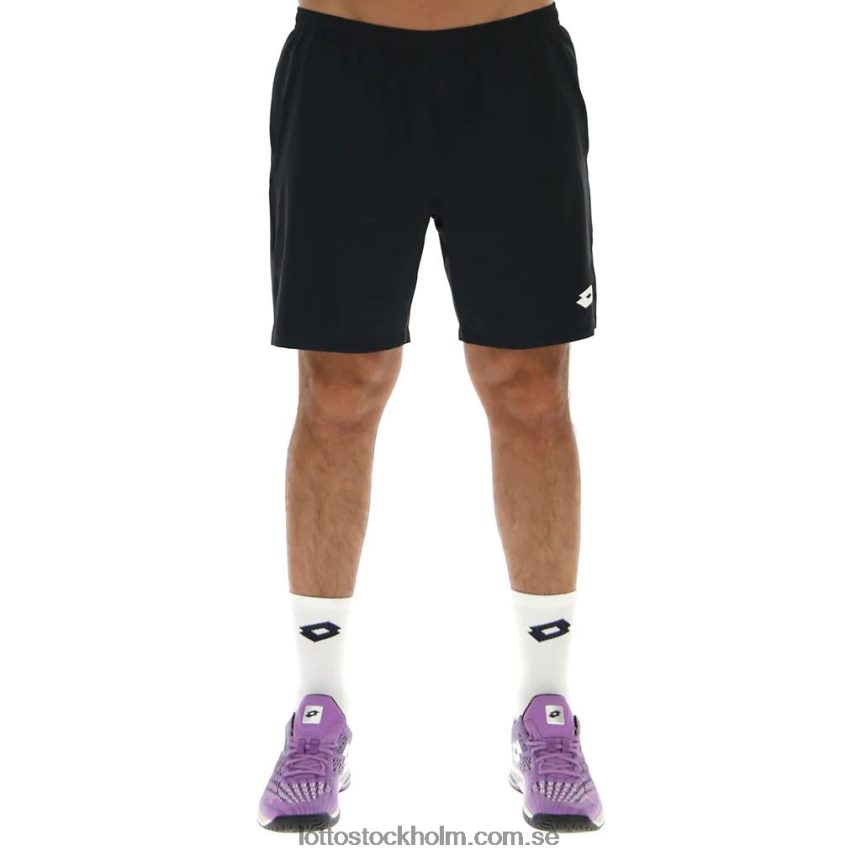 män svarta topp tio 7'' shorts Lotto helt svart D8R6841293