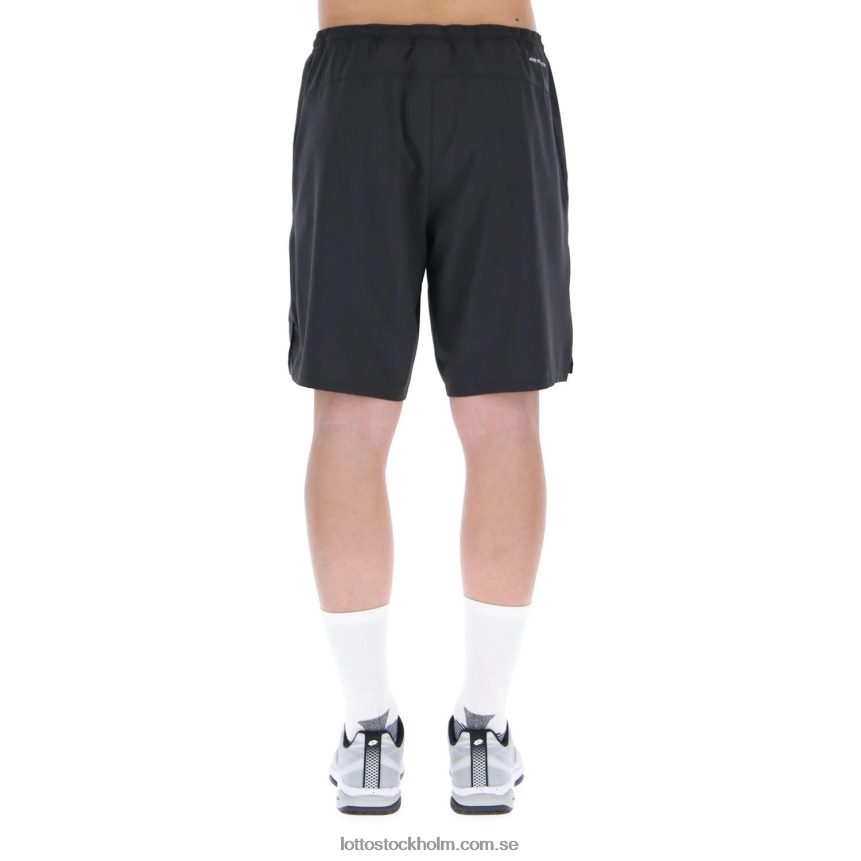 män svarta topp tio 9\'\' shorts Lotto helt svart D8R6841267