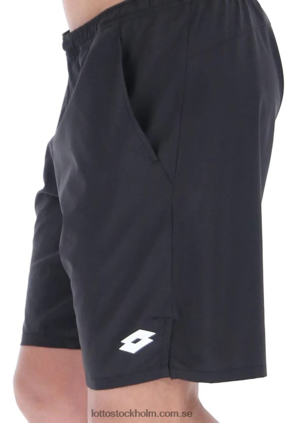 män svarta topp tio 9\'\' shorts Lotto helt svart D8R6841267
