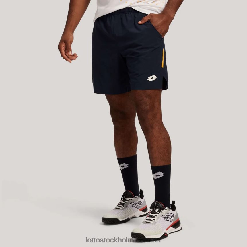 män topp tio 7'' shorts ii Lotto marinblå/saffran D8R6841269