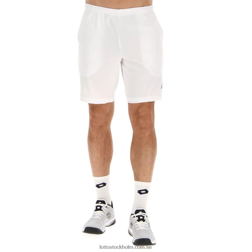 män vita squadra 9\'\' shorts Lotto kritvit D8R6841279
