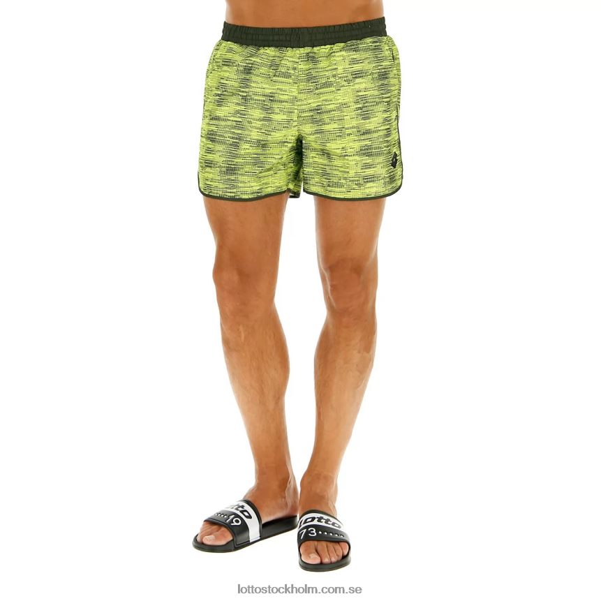 män kort strand Lotto limegul D8R684638