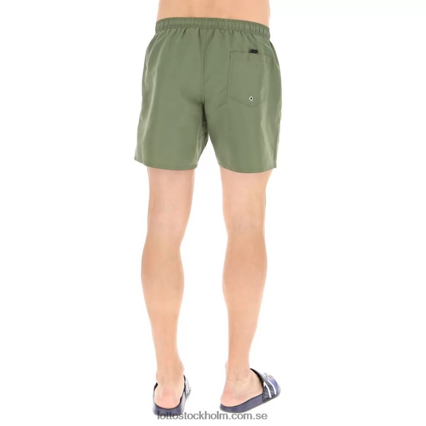 män kort strand grundläggande Lotto olivingrönt D8R684635