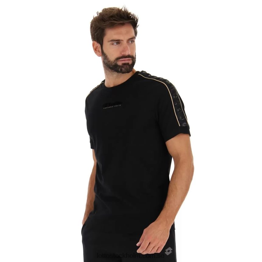 män athletica classic iv tee js Lotto helt svart D8R684379