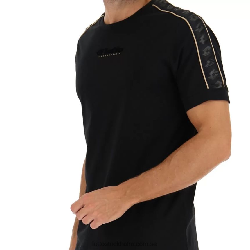 män athletica classic iv tee js Lotto helt svart D8R684379