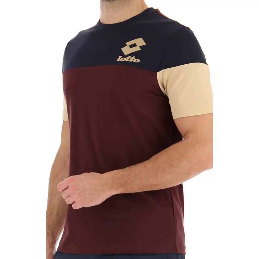 män athletica lg iii tee bck js Lotto vingård dk röd D8R684383