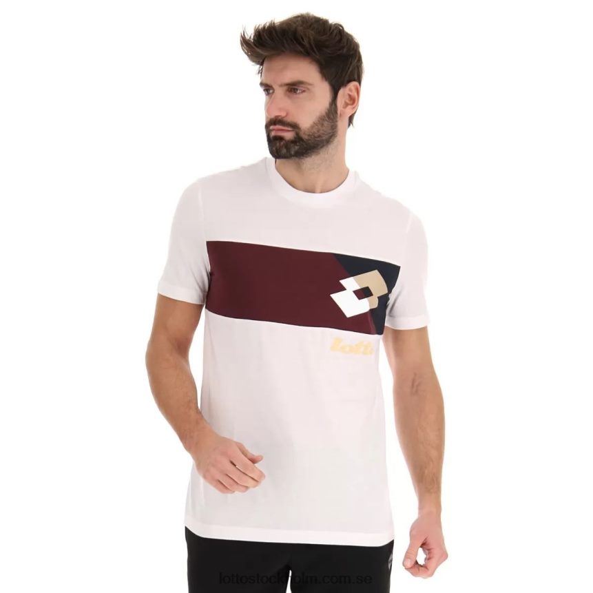 män athletica lg iii tee js Lotto kritvit D8R684384