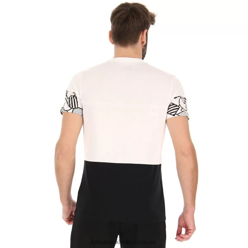 män atletica prime t-shirt Lotto helt svart D8R684391