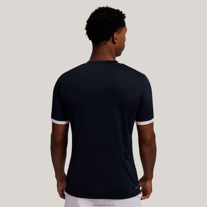 män marin topp tio t-shirt Lotto marinblå/klar vit D8R6841243