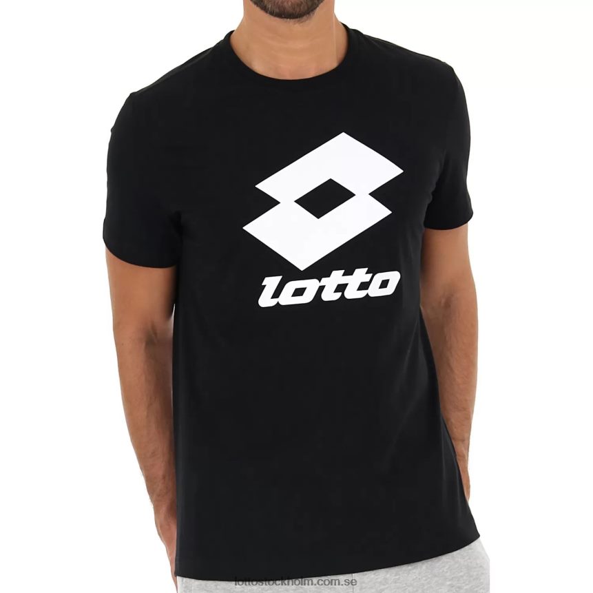 män smart ii tee js Lotto helt svart D8R684393