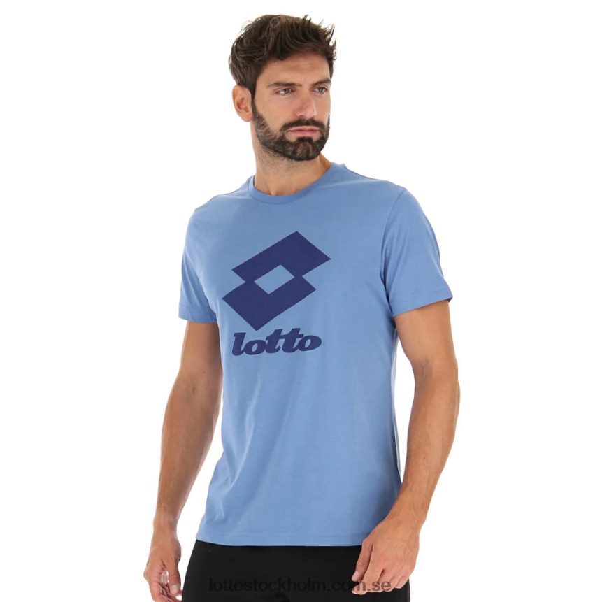 män smart t-shirt Lotto marinblå D8R6841237