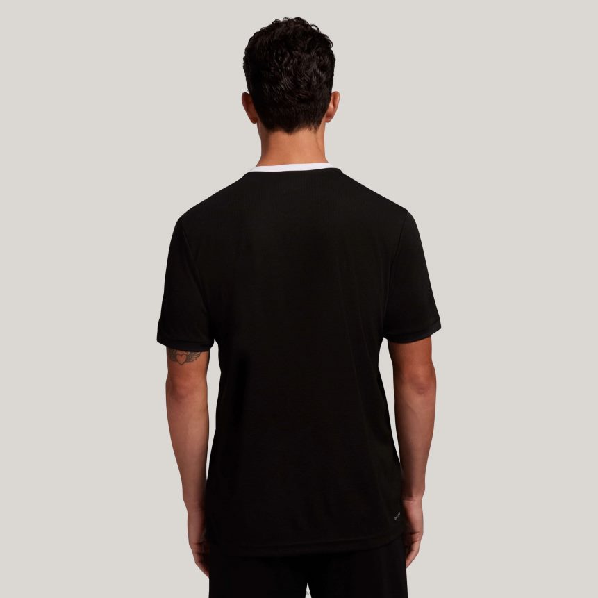 män svart squadra-tröja Lotto helt svart D8R6841252