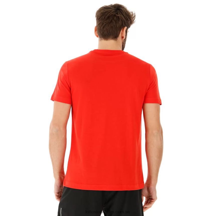 män tee bs js Lotto låga röd D8R684424