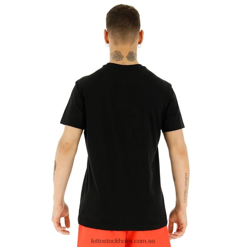 män tee wc22 portugal Lotto helt svart D8R684371