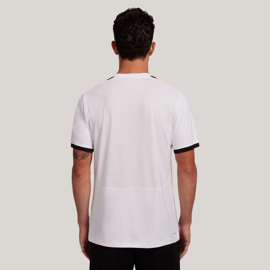 män vit och svart tryckt topp tio t-shirt Lotto ljus vit/helsvart D8R6841245