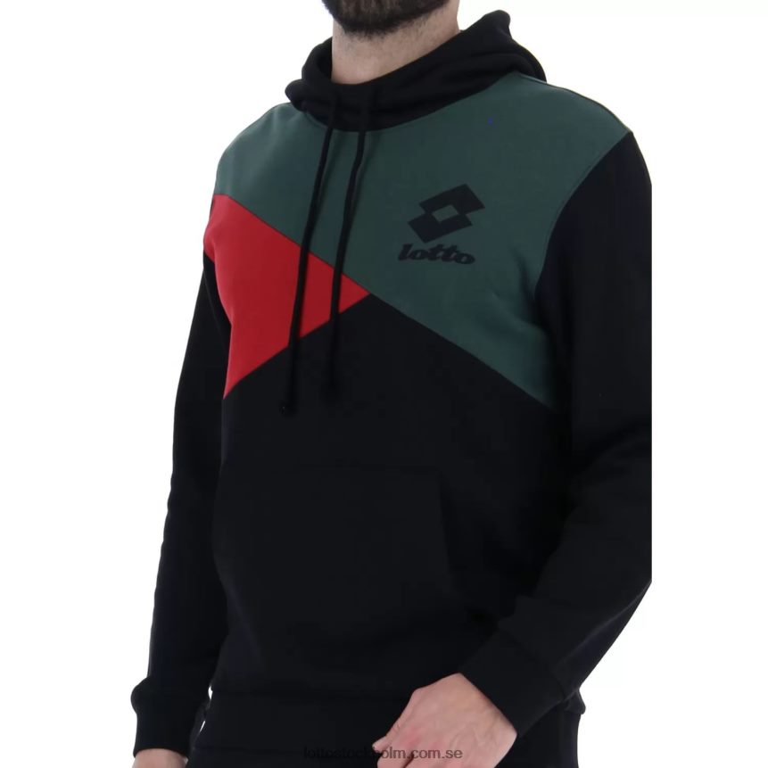 män athletica lg iii svett hd fl Lotto helt svart D8R684292