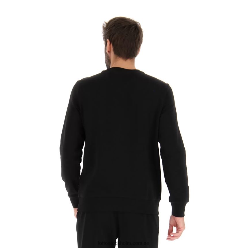 män msc svett rn Lotto helt svart D8R684278