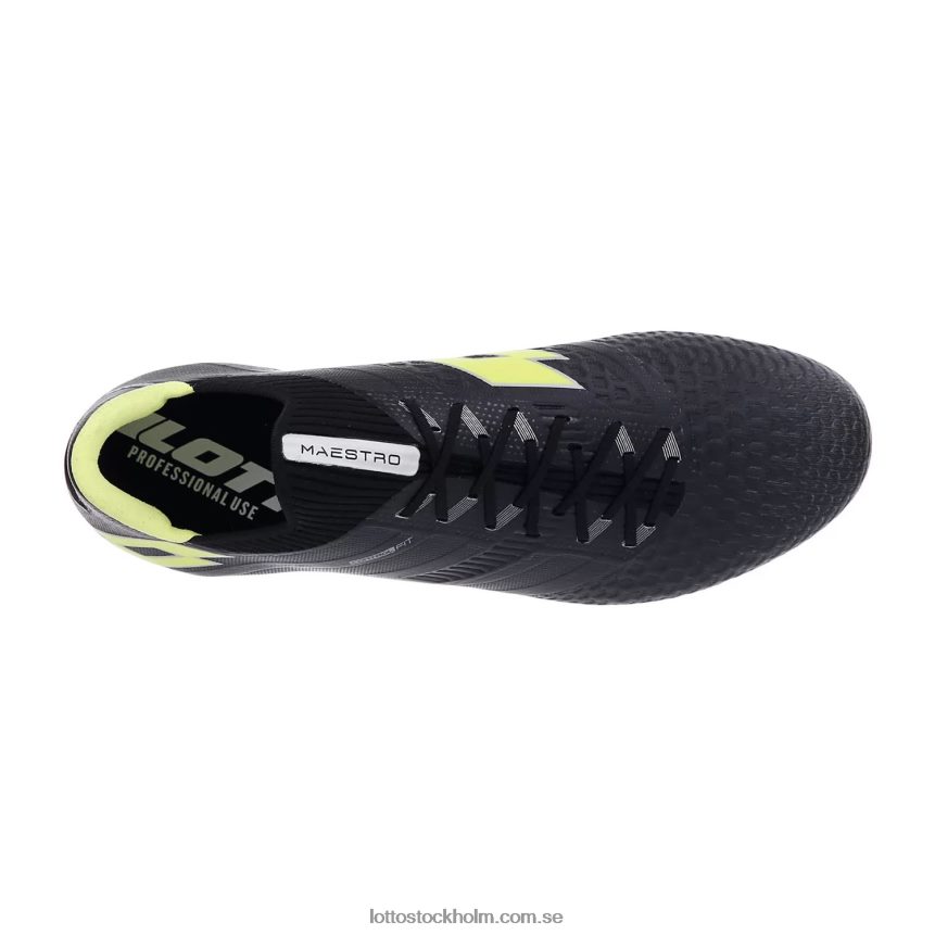 män maestro 100 iv fg Lotto helt svart/akaciagrönt D8R684159