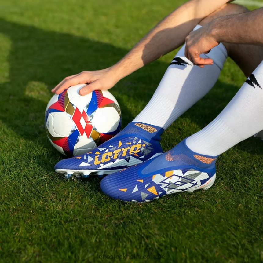 män solista 100 iv gravity fg Lotto amparo blå/helvit/orange beat D8R684151