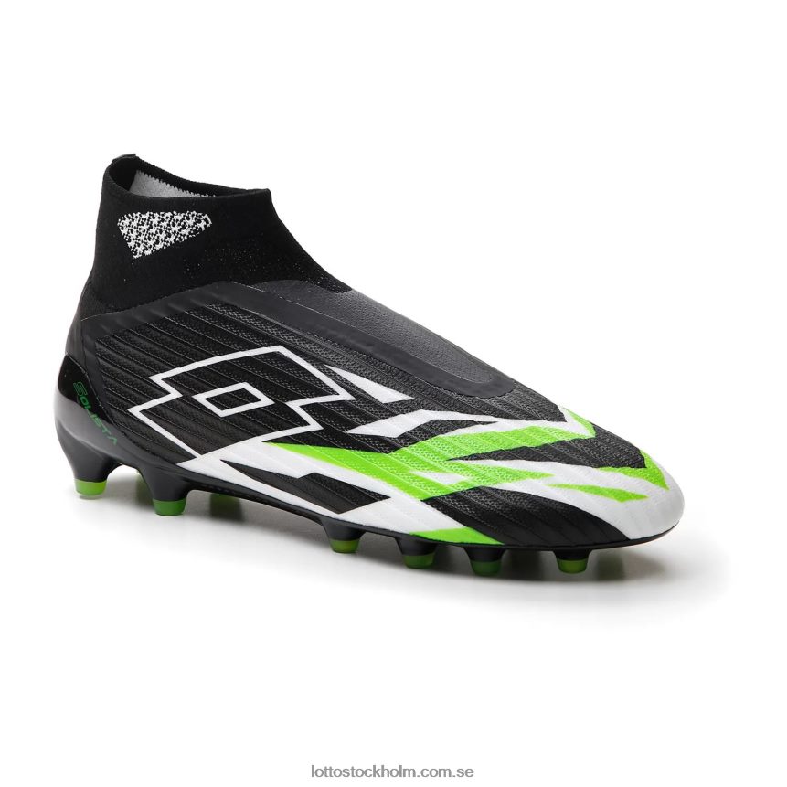 män solista 100 vi gravity fg Lotto helt svart/helvit/vårgrönt D8R684146