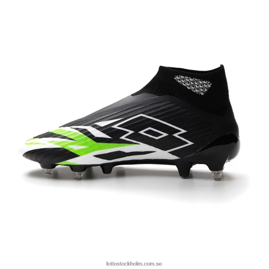 män solista 100 vi gravity sgx Lotto helt svart/helvit/vårgrönt D8R684150