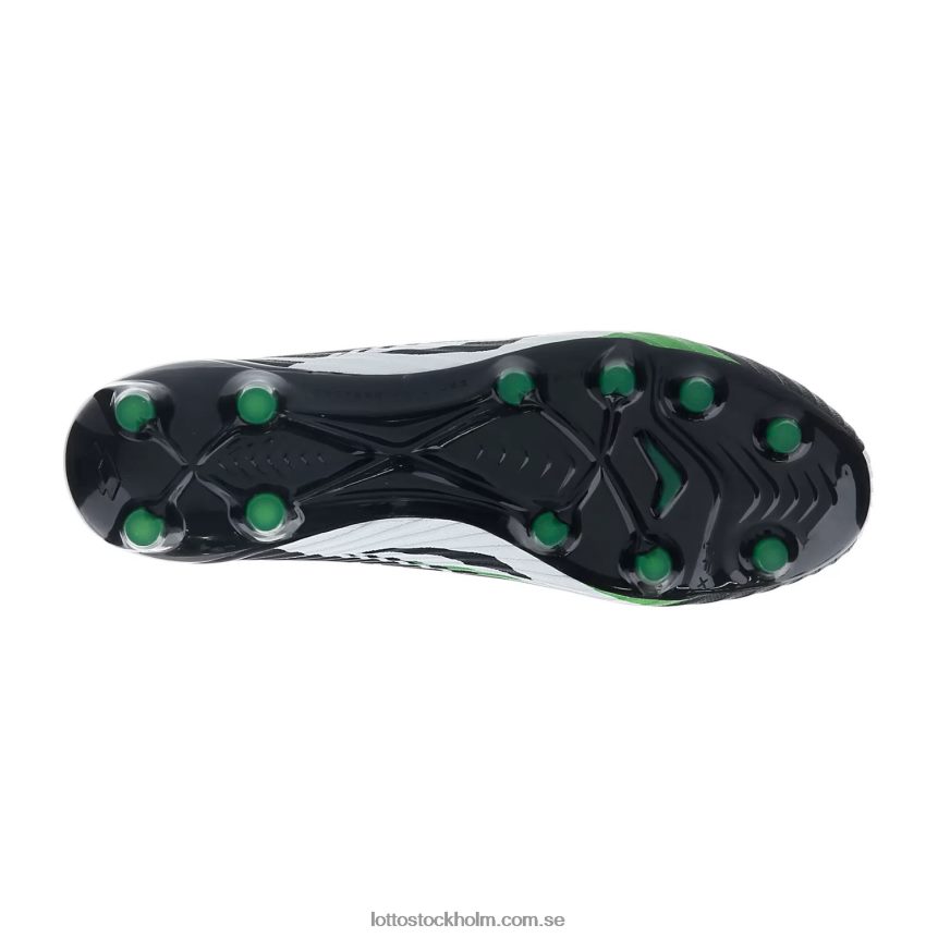 män solista 200 vi fg Lotto helt svart/helvit/vårgrönt D8R684155