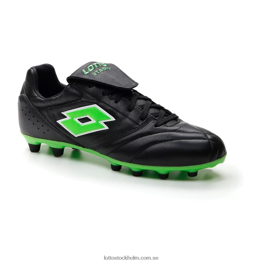 män stadio 200 iii fg Lotto helt svart/vårgrönt D8R684166