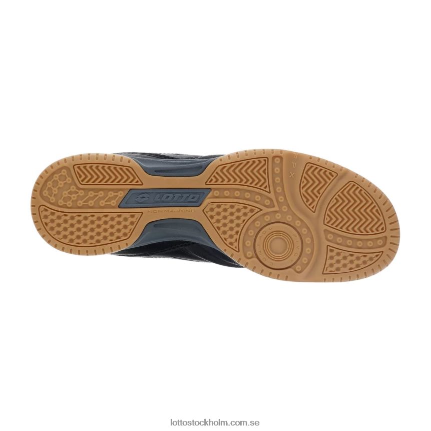 män stadio 300 ii id Lotto helt svart/tyngdkraftstitan D8R684187