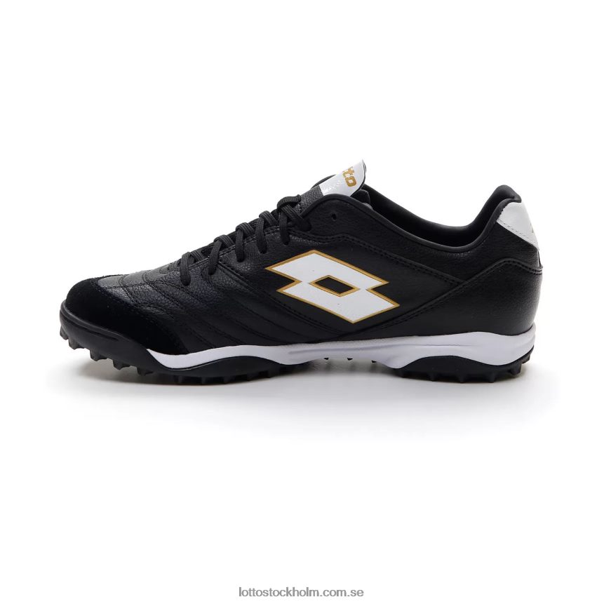 män stadio 300 ii tf Lotto helt svart/helvit/ljus platino D8R684200