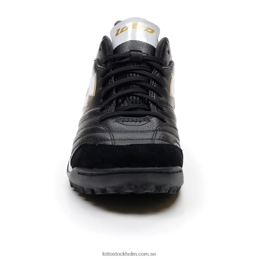 män stadio 300 ii tf Lotto helt svart/helvit/ljus platino D8R684200