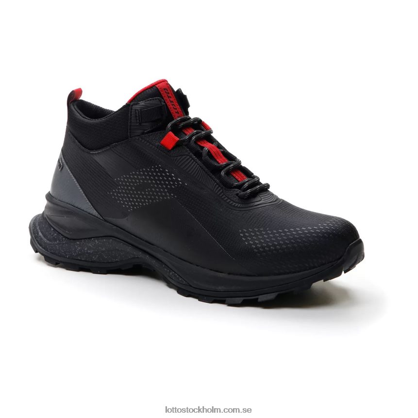 män moonrun 300 ii mid hd Lotto helt svart/tyngdkraftstitan D8R684239