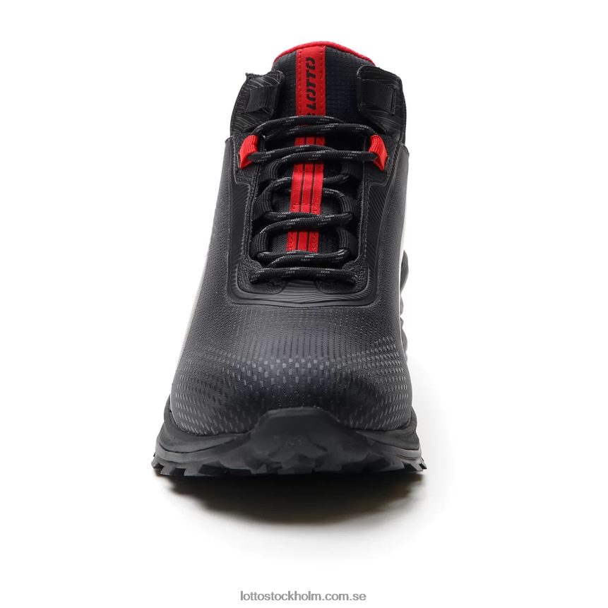 män moonrun 300 ii mid hd Lotto helt svart/tyngdkraftstitan D8R684239