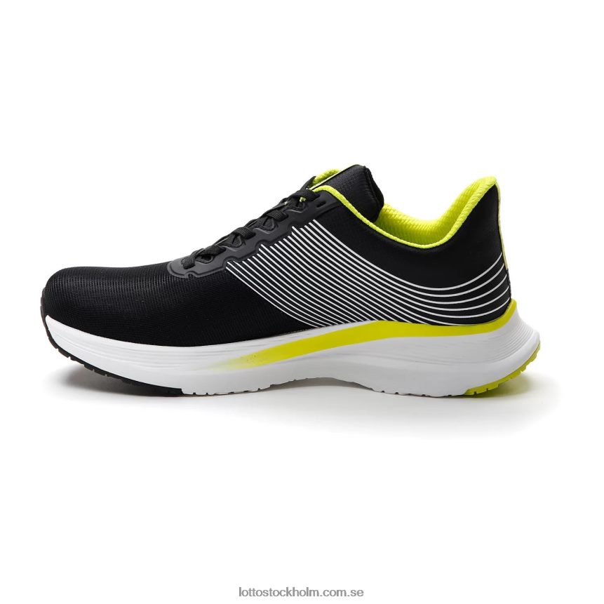 män speedevo 700 ii Lotto helt svart/akaciagrönt D8R684232
