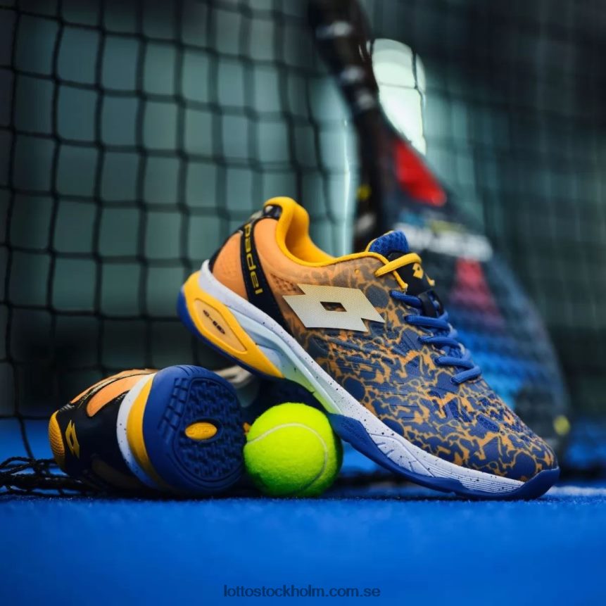 män superrapida 200 iii Lotto pacific blue/saffran D8R684206