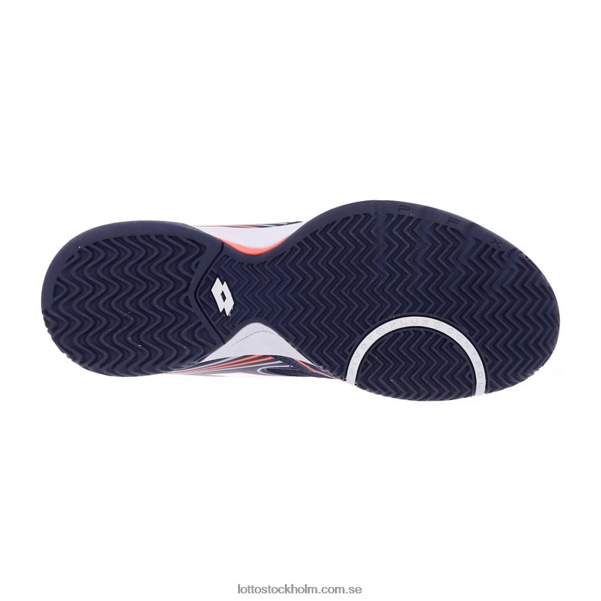 män superrapida 400 iii Lotto marinblå/helvit/korall fluo D8R684209