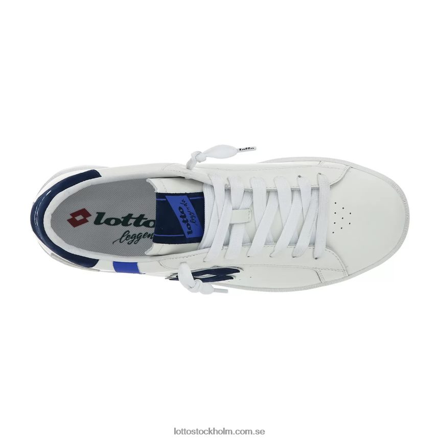 män autografblock Lotto vit/klänning blå/Stillahavsblå D8R68430