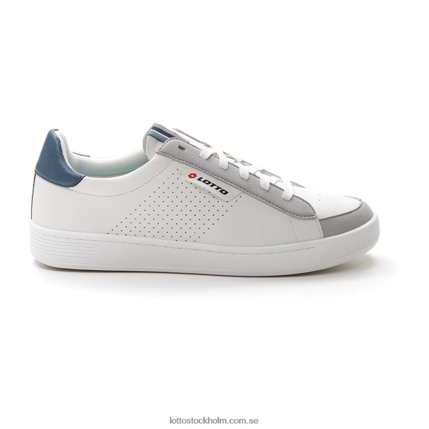 män domstol '73 amf Lotto vit/blå hägring D8R68458