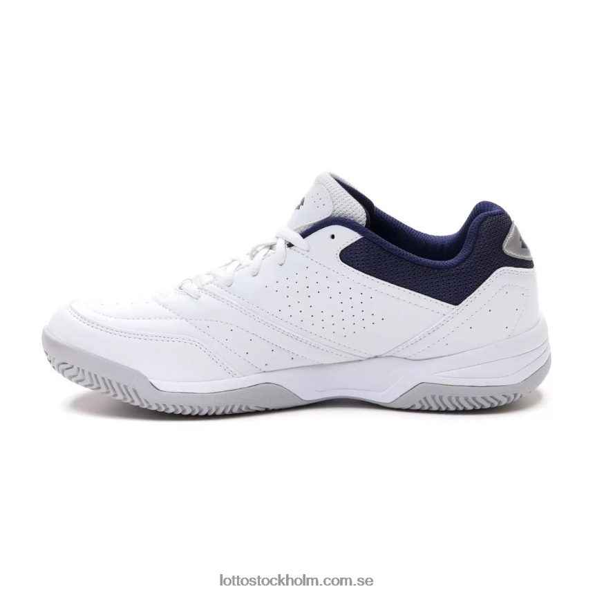 män domstolens logotyp xviii Lotto helvit/marinblå D8R68473