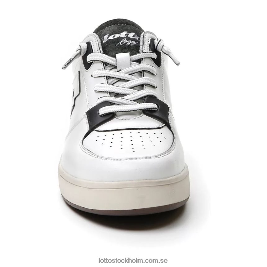 män signaturkant Lotto vit/grön harts D8R6848