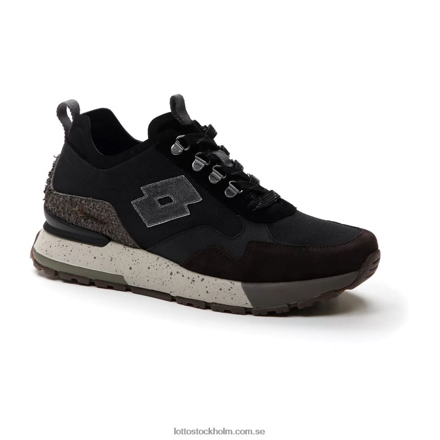män tokyo shibuya ii Lotto helt svart/fondantbrun D8R6846