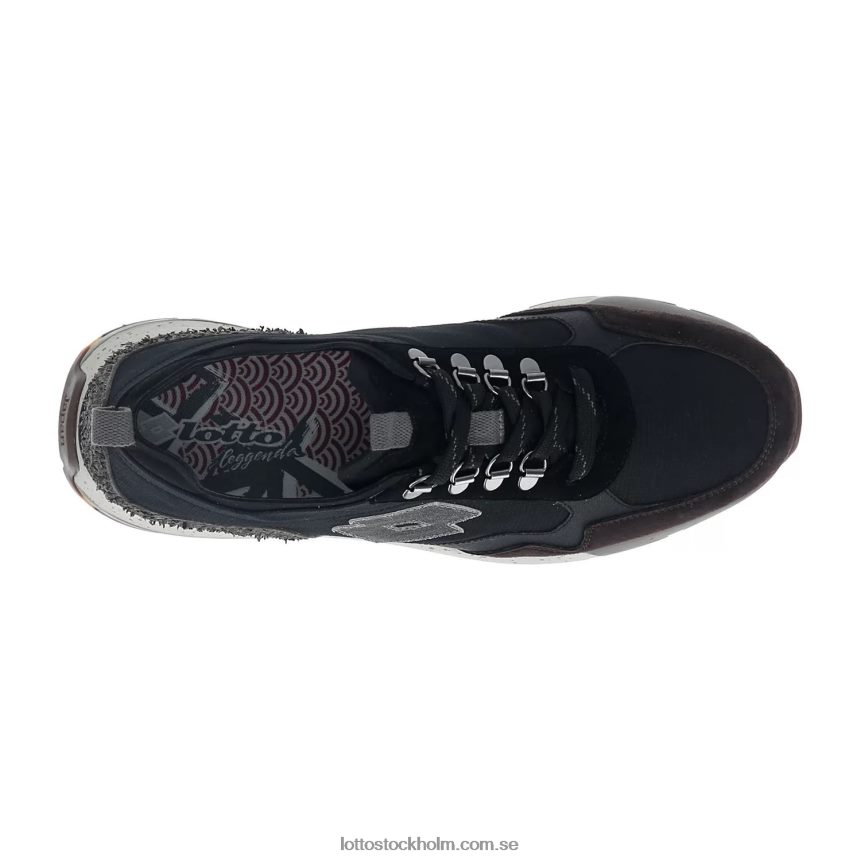 män tokyo shibuya ii Lotto helt svart/fondantbrun D8R6846