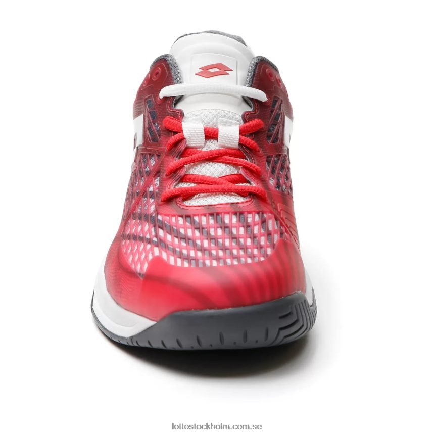 män hägring 100 spd Lotto röd vallmo/helvit/asfalt D8R68498