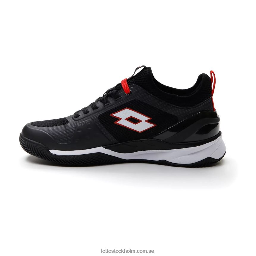 män hägring 200 cly Lotto helt svart/helvit/lågröd D8R684117