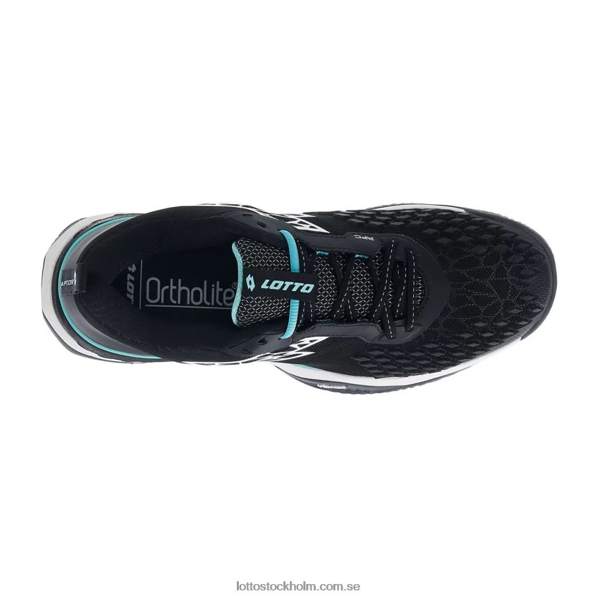 män raptor hyperpuls 100 cly Lotto helt svart/helvit/grön 929c D8R68494