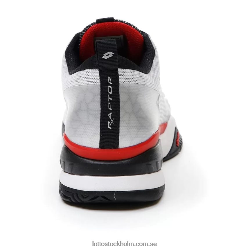 män raptor hyperpuls 100 spd Lotto helvit/helsvart/flammröd D8R684106