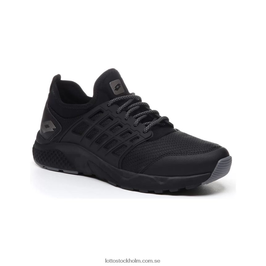 män vindfri iv Lotto helsvart/gravity titan/cool grey 11c D8R684242