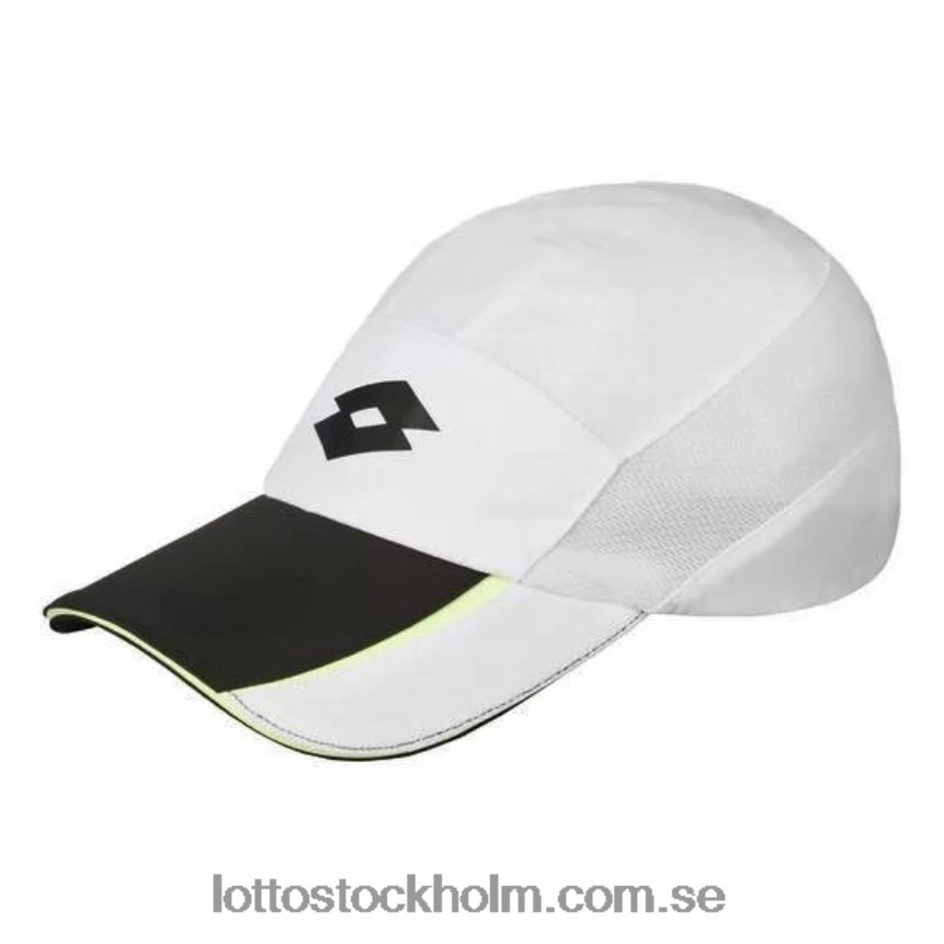 män tenniskeps Lotto ljus vit/helsvart D8R684666