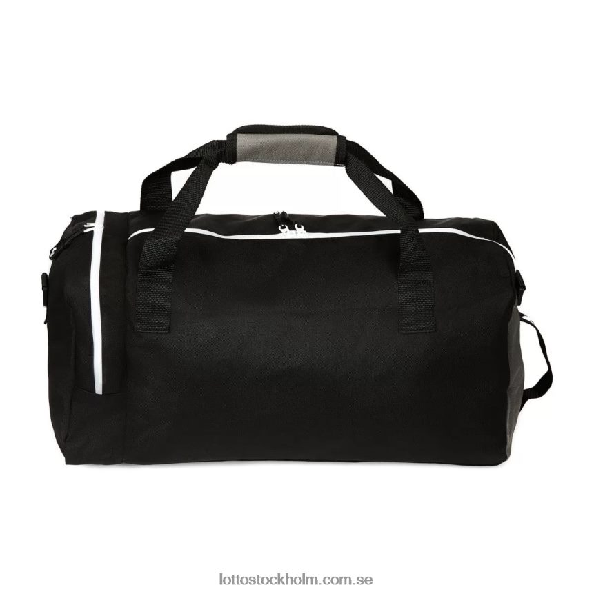 män väska gym s Lotto helt svart/ljus asfalt D8R684649