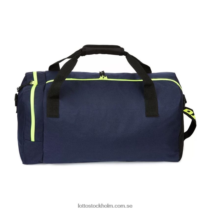 män väska gym s Lotto marinblå/silvermetall/säkerhetsgul D8R684653
